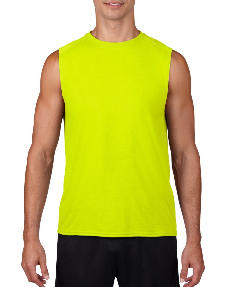 100 polyester sleeveless shirts