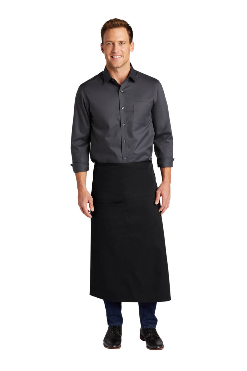 A701 Port Authority® Easy Care Full Bistro Apron with Stain Release