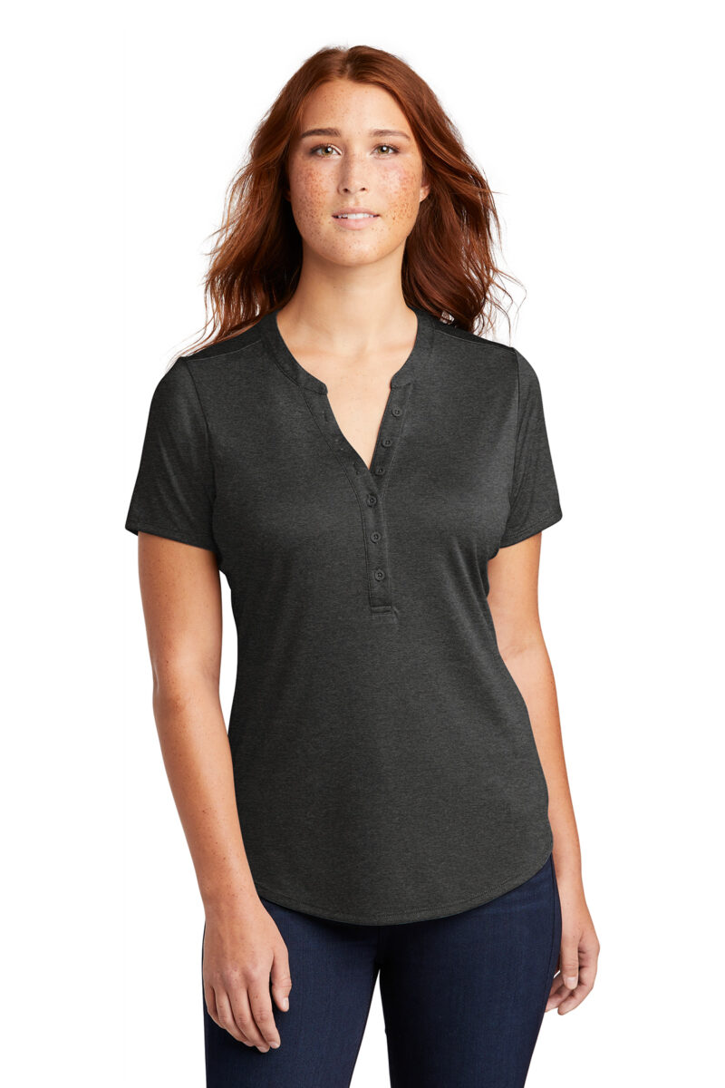 LST468 Sport-Tek ® Ladies Endeavor Henley