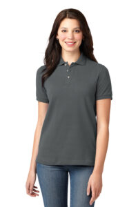 L420  Port Authority® Ladies Heavyweight Cotton Pique Polo