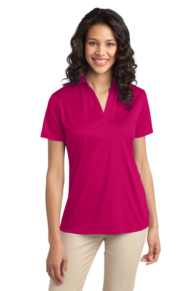 L540  Port Authority® Ladies Silk Touch™ Performance Polo