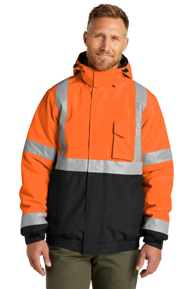CSJ500  CornerStone® ANSI 107 Class 3 Economy Waterproof Insulated Bomber Jacket